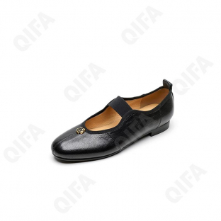 CC4419_D8-3161_750-1 Чёр 36-1,37-1,38-2,39-1,40-1 AVILA Туфли Повсед Mary Jane Нат.кожа, Кожподклад, ТПР (TPR-Термопластичная резина) Лето жен
