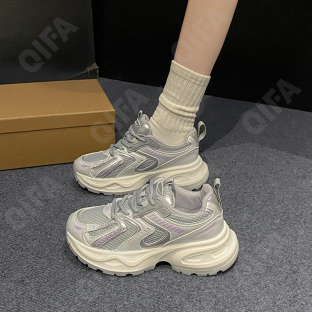 CC4114_FG2307-18 Фиол 36-1,37-2,38-3,39-2,40-2 ELANHUO П/ботинки Актив.отдых Кроссовки Иск.мат, Текстиль, ПВХ (PVC-Поливинилхлорид) В/О жен