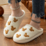 CC4670_038-3 Светло-коричневый 36~37-5,38~39-5,40~41-5 AVILA Туфли Дом Тапочки Текстиль, Текстиль, ПВХ (PVC-Поливинилхлорид) Лето жен