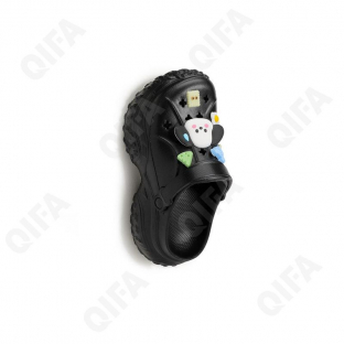 CC4706_719-9 Чёр МОНО 39~40-30 AVILA Туфли Пляж Кроксы ЭВА, Без подклада, ЭВА (EVA-Этиленвинилацетат) Лето жен