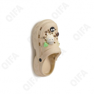 CC4706_1077-5 Светло-коричневый МОНО 37~38-40 AVILA Туфли Пляж Кроксы ЭВА, Без подклада, ЭВА (EVA-Этиленвинилацетат) Лето жен
