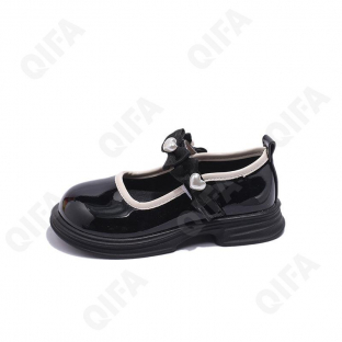 CC3651_5833-C2 Чёр 31-4,32-4,33-4,34-4,35-4 DISPARO Туфли Повсед Mary Jane Иск.мат, Кожподклад, Резина Лето жен