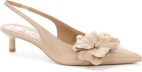 957014/06-02 Беж 35-1,36-1,37-2,38-2,39-1,40-1 Keddo Туфли Повсед Слингбэк Иск.мат, Иск.кожа, ТПУ(термопластичный полиуретан) Лето жен