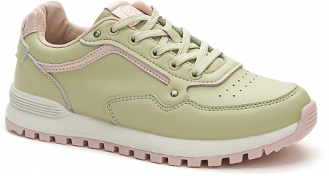 157821/02-05 фисташковый 36-1,37-1,38-2,39-2,40-1,41-1 Grunberg П/ботинки Повсед Кроссовки Иск.мат, Текстиль, файлон/резина В/О Муж