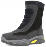 м 7-1286 Ш Чёр 38-2,39-2,40-2 Лель П/сапоги Повсед Веллингтон Нат.кожа, Нат.шерсть, ТЭП Зима Муж