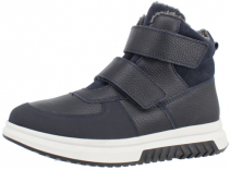 м 7-2128 Б Син 41-2,42-2,43-2 Лель Ботинки Повсед Оксфорд Нат.кожа, Нат.мех, ТЭП Зима Муж