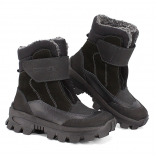 м 3-2248 Чёр 29-1,30-1,31-1,32-1 Лель Ботинки Повсед Веллингтон Нат.кожа, Нат.мех, ТЭП Зима Муж