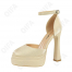 CC4419_DS9271-3 Бел 36-1,37-1,38-2,39-1,40-1 POPOWOKE Туфли Празд Ankle Strap Иск.мат, Иск.кожа, Резина Лето жен