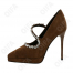 CC4419_DS8366-9-3 Темно-коричневый 36-1,37-1,38-2,39-1,40-1 POPOWOKE Туфли Празд Лодочки Текстиль, Иск.кожа, Резина Лето жен