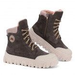 м 3-2237 Сер 29-1,30-1,31-1,32-1 Лель Ботинки Повсед Дерби Нат.кожа, Нат.мех, ТЭП Зима жен