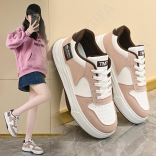 CC4818_JY-8181-2 Светло-коричневый 36-2,37-2,38-2,39-3,40-3 C A i C A iLAi П/ботинки Актив.отдых Кроссовки Иск.мат, Текстиль, Резина В/О жен