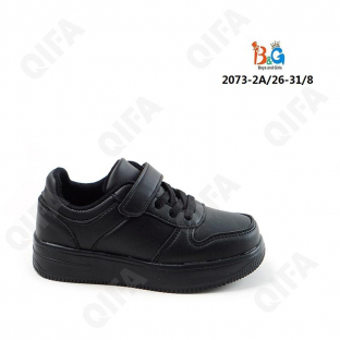 RC51_2073-2A Чёр 26-1,27-1,28-2,29-2,30-1,31-1 Boys and Girls П/ботинки Актив.отдых Кроссовки Иск.мат, Текстиль, ЭВА (EVA-Этиленвинилацетат) В/О Муж