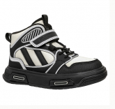 252B-F13-6465 черный/белый 27-1,28-1,29-1,30-1,31-1,32-1,33-1 Flamingo Ботинки Актив.отдых Оксфорд Иск.мат, Байка/Флис, ЭВА/ТЭП В/О Муж