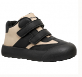 252B-Z42-6424 черный/бежевый 26-1,27-1,28-1,29-1,30-1,31-1 Flamingo Ботинки Актив.отдых Кроссовки Иск.мат, Байка/Флис, ТЭП В/О жен