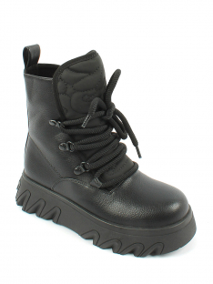 AL 15211 Чёр 33-1,34-1,35-1,36-1,37-1,38-1 Antilopa Ботинки Повсед Оксфорд Иск.мат, Нат.шерсть, полим.мат Зима жен