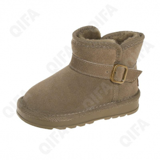 CC4092_A803-B3 хаки 32-2,33-2,34-2,35-2,36-2,37-2 DISPARO Ботинки Повсед Угги Нат.кожа, Нат.мех, Резина Зима жен