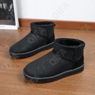 CC4275_238W-1 Чёр 36~37-10,38~39-10,40~41-10 C A i C A iLAi Ботинки Повсед Угги Иск.мат, Иск.мех, Резина Зима жен