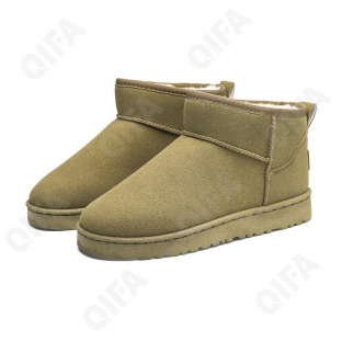 CC4275_8501W-4 Светло-коричневый 37-2,38-2,39-2,40-2,41-2,42-2 C A i C A iLAi Ботинки Повсед Угги Нат.кожа, Иск.мех, Резина Зима жен