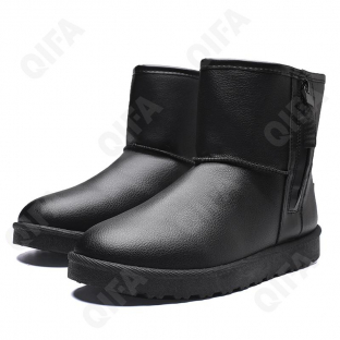 CC4275_U26-1 Чёр 40-2,41-2,42-2,43-2,44-2,45-2 C A i C A iLAi П/сапоги Повсед Угги Нат.кожа, Иск.мех, Резина Зима Муж