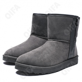 CC4275_U26-3 Сер 40-2,41-2,42-2,43-2,44-2,45-2 C A i C A iLAi П/сапоги Повсед Угги Нат.кожа, Иск.мех, Резина Зима Муж