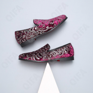 CC4114_SR90-L7 Крас 44-3,45-3,46-2,47-1,48-1 ELANHUO П/ботинки Повсед Слиперы Иск.мат, Иск.кожа, Резина В/О Муж