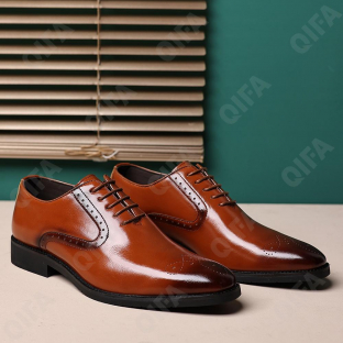 CC4114_S8388-L11 Оранж 44-3,45-3,46-2,47-1,48-1 ELANHUO П/ботинки Повсед Оксфорд Иск.мат, Иск.кожа, Резина В/О Муж