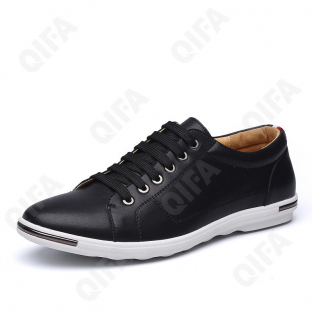 CC4114_S2005-L1 Чёр 44-3,45-3,46-2,47-1,48-1 ELANHUO П/ботинки Повсед Дерби Иск.мат, Иск.кожа, Резина В/О Муж