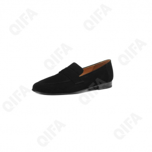 CC4419_D38CM6150-1 Чёр 36-1,37-1,38-2,39-1,40-1 POPOWOKE Туфли Повсед Лоферы Нат.кожа, Кожподклад, ТПР (TPR-Термопластичная резина) Лето жен