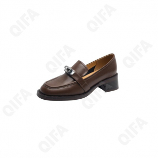 CC4419_D23KD1056-2 Кор 36-1,37-1,38-2,39-1,40-1 POPOWOKE Туфли Повсед Лоферы Нат.кожа, Кожподклад, ТПР (TPR-Термопластичная резина) Лето жен