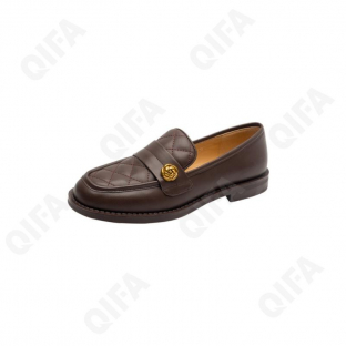 CC4419_D23KD1066-2 Кор 36-1,37-1,38-2,39-1,40-1 POPOWOKE Туфли Повсед Лоферы Нат.кожа, Кожподклад, ТПР (TPR-Термопластичная резина) Лето жен
