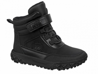 59-0170C Чёр 30-2,31-2,32-2,33-2,34-2,35-2 Indigo kids Ботинки Повсед Оксфорд Иск.мат, Байка/Флис, ТЭП В/О Муж