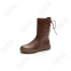 CC4061_6011-2 Темно-коричневый 36-1,37-1,38-1,39-1,40-1,41-1,42-1,43-1 AVILA П/сапоги Повсед Веллингтон Нат.кожа, Текстиль, Резина В/О жен