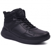 B9437-3 Чёр 40-2,41-2,42-2,43-2 Strobbs Ботинки Повсед Оксфорд Иск.мат, Иск.шерсть, ЭВА,Резина,ТПУ вставка Зима Муж