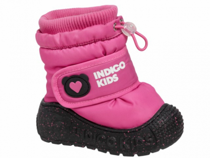 70-0026B Фук 22-2,23-2,24-2,25-2,26-2 Indigo kids П/сапоги Повсед Дутики Иск.мат, Мемб/нат.шерсть, ТЭП Зима жен