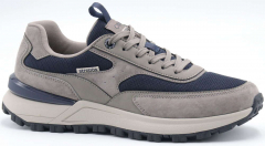 C3872-2 синий/серый 41-1,42-2,43-2,44-2,45-1 Strobbs П/ботинки Актив.отдых Кроссовки Нат.кожа, Текстиль, ЭВА,Резина,ТПУ вставка В/О Муж