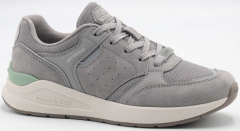 F7712-10 Сер 36-1,37-2,38-2,39-2,40-1 Strobbs П/ботинки Актив.отдых Кроссовки Нат.кожа, Текстиль, ЭВА,Резина,ТПУ вставка В/О Муж