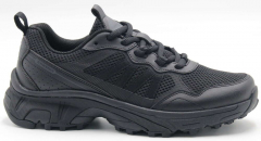 C3894-3 Чёр 41-1,42-2,43-2,44-2,45-1 Strobbs П/ботинки Актив.отдых Кроссовки Нат.кожа, Текстиль, ЭВА,Резина,ТПУ вставка В/О Муж