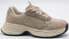 F7728-9 Песочный 36-1,37-2,38-2,39-2,40-1 Strobbs П/ботинки Актив.отдых Кроссовки Иск.мат, Текстиль, ПУ,ТПУ вставка В/О жен