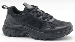 F7739-3 Чёр 36-1,37-2,38-2,39-2,40-1 Strobbs П/ботинки Актив.отдых Кроссовки Нат.кожа, Текстиль, ЭВА,Резина,ТПУ вставка В/О жен