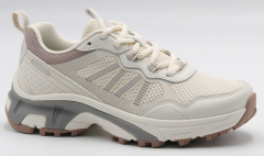 F7739-16 Беж 36-1,37-2,38-2,39-2,40-1 Strobbs П/ботинки Актив.отдых Кроссовки Нат.кожа, Текстиль, ЭВА,Резина,ТПУ вставка В/О жен