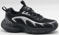 F7742-3 Чёр 36-1,37-2,38-2,39-2,40-1 Strobbs П/ботинки Актив.отдых Кроссовки Иск.мат, Текстиль, ЭВА,ТПР В/О жен