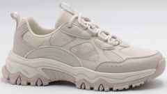 F7744-9 Беж 36-1,37-2,38-2,39-2,40-1 Strobbs П/ботинки Актив.отдых Кроссовки Иск.мат, Текстиль, ЭВА,Резина В/О жен