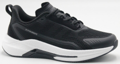 F7747-3 Чёр 36-1,37-2,38-2,39-2,40-1 Strobbs П/ботинки Актив.отдых Кроссовки Иск.мат, Текстиль, ЭВА,Резина,ТПУ вставка В/О жен