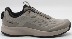 C3909-12 Бежевый/Чёрный 41-1,42-2,43-2,44-2,45-1 Strobbs П/ботинки Актив.отдых Кроссовки Текстиль, Текстиль, ЭВА,Резина В/О Муж