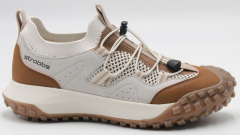 F7754-16 Бежевый/Коричневый 36-1,37-2,38-2,39-2,40-1 Strobbs П/ботинки Актив.отдых Кроссовки Текстиль, Текстиль, ЭВА,Резина Лето жен