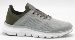 C3926-14 Серый/Зелёный 41-1,42-2,43-2,44-2,45-1 Strobbs П/ботинки Актив.отдых Кроссовки Текстиль, Текстиль, ЭВА,Резина Лето Муж