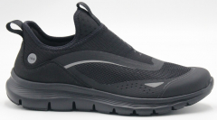 C3934-3 Чёр 41-1,42-2,43-2,44-2,45-1 Strobbs П/ботинки Актив.отдых Слипоны Текстиль, Текстиль, ЭВА,Резина Лето Муж