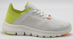 F7798-12 Серый/Зелёный 36-1,37-2,38-2,39-2,40-1 Strobbs П/ботинки Актив.отдых Кроссовки Текстиль, Текстиль, ЭВА,Резина Лето жен