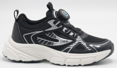 N1804-3 Чёр 31-1,32-1,33-2,34-2,35-2 Strobbs П/ботинки Актив.отдых Кроссовки Иск.мат, Текстиль, ЭВА,ТПР Лето Муж