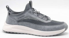 G3917-1 Сер 46-3,47-3,48-2 Strobbs П/ботинки Актив.отдых Кроссовки Нат.кожа, Без подклада, ЭВА Лето Муж